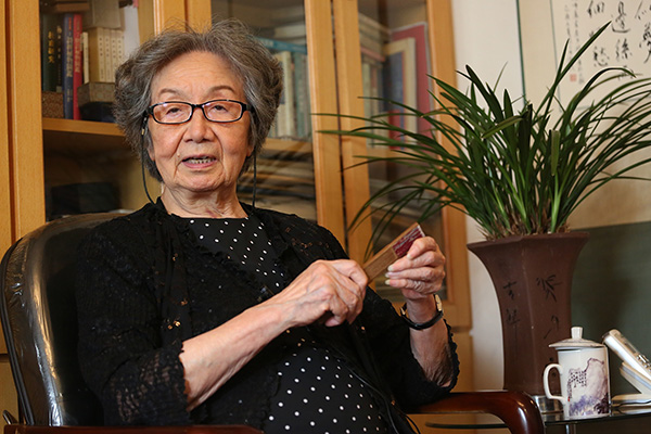 葉嘉瑩：詩(shī)詞吟誦要結(jié)合韻律，用聲音表現(xiàn)出來(lái)，這個(gè)就是一種復(fù)興