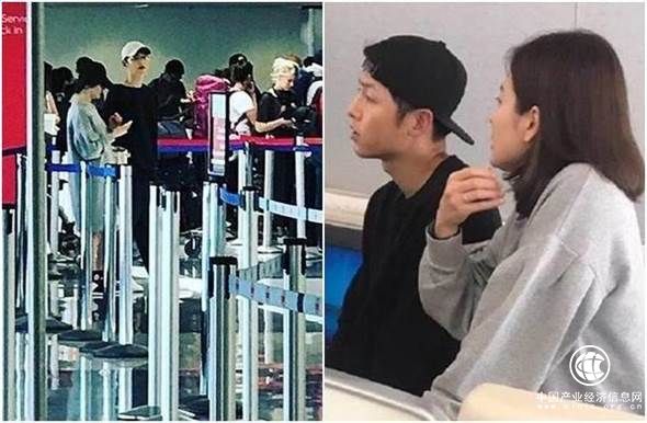 雙宋機(jī)場(chǎng)秀恩愛！宋仲基超呵護(hù)喬妹 全程摟緊