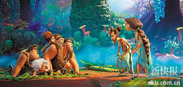 《瘋狂原始人2》原始人與文明人斗智斗勇，誰怕誰？