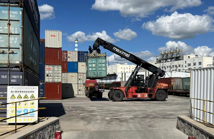 中遠海運積極構建全鏈通道助力北糧南運