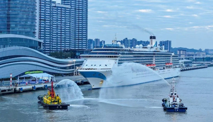 “愛達·地中海號”正式開啟廣州母港航季