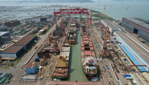 中國船舶黃埔文沖一季度接單超126億元