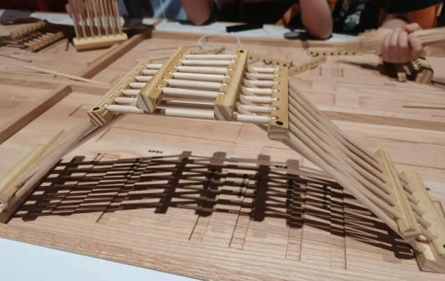 中國木拱廊橋凌空演繹“承重之美”