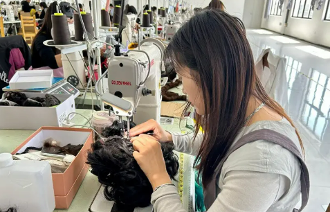 安徽太和：一根發(fā)絲“俏”動全球