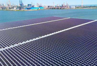 我國首座全海水漂浮式光伏項(xiàng)目投用