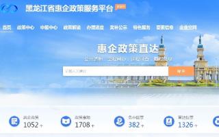 黑龍江：惠企頻出實(shí)招 市場活力十足