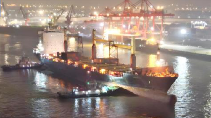 歷時63天！南京港至北極航線貨輪首次成功往返