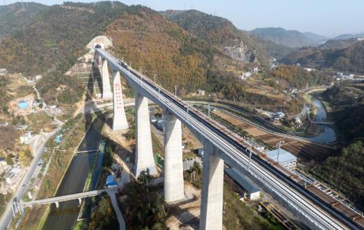 進(jìn)度條刷新！西十高鐵全線鋪軌貫通