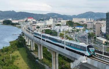 福州軌道交通運營里程突破200公里 中心城區(qū) “雙線成環(huán)”