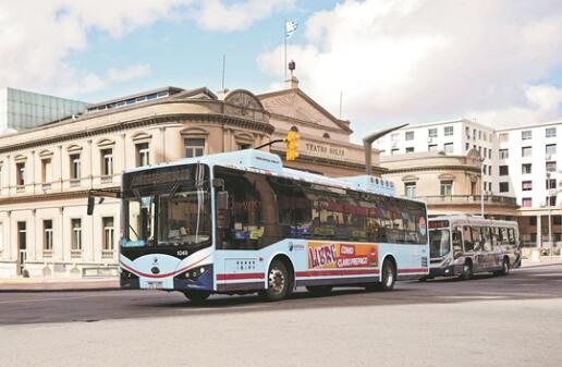 中國(guó)新能源汽車走紅烏拉圭