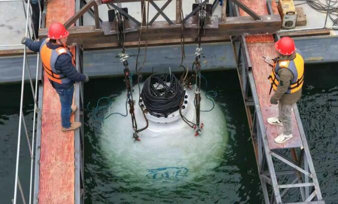 國(guó)內(nèi)首臺(tái)千瓦級(jí)水下抽蓄儲(chǔ)能系統(tǒng)“東儲(chǔ)一號(hào)”試驗(yàn)成功