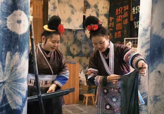 貴州千年侗寨非遺織就鄉(xiāng)村振興錦繡路