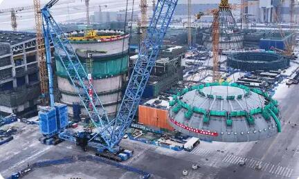 遼寧徐大堡核電項(xiàng)目1號(hào)機(jī)組從土建施工全面轉(zhuǎn)入安裝階段