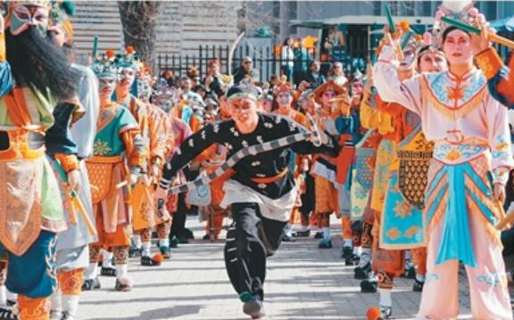 2026年新春，英歌亮相世界多地，海外華僑華人共同傳承“中華戰(zhàn)舞”