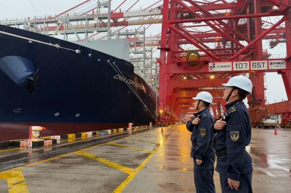 上海洋山港刷新國(guó)內(nèi)綠色甲醇單船最大加注紀(jì)錄