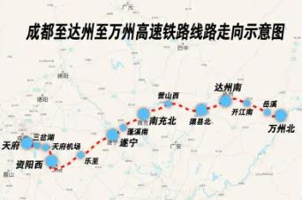 四川打通直達(dá)長(zhǎng)三角、京津冀經(jīng)濟(jì)區(qū)高速鐵路通道