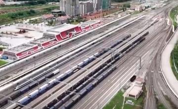 創(chuàng)新高！中老鐵路一季度進出口貨值達68.1億元